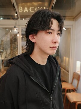 メイクス メンズ 表参道 原宿(MAKE'S men's) MEN’S HAIR/波巻きツイストスパイラル/リバースセンターパート
