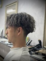 ロイヤル 相馬店(ROYAL)&nbsp;ホワイトメッシュ×ツイストスパイラルパーマ