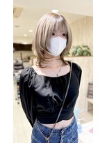 ヘアスペース エアリス(Hair space Earth)&nbsp;レイヤーカット×猫カラー