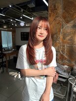 ベイリコルド(Bei Licoldo.)&nbsp;レイヤーカット＋オレンジブラウン