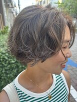 アッシュ 久我山店(Ash) 丸みショートパーマ