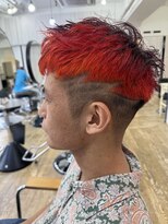 バイブアンドアネックス(VIBE & ANNEX)&nbsp;オレンジ×レッドヴァイオレット