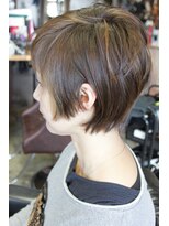 オーバーキャプテンネイキッド(OVER CAPTAIN NAKED)&nbsp;春のモードショート×モーヴカラー