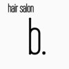 ヘアーサロン ビー(hair salon b.)のお店ロゴ