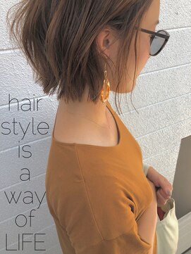 ヘアーワークスヴィクサス 諫早店(HAIR WORKS VIXUS) 【VIXUS 持永早紀子】オトナボブ
