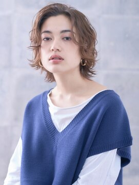 オーブ ヘアー アムール 学芸大学店(AUBE HAIR amour) 【AUBE HAIR】大人カジュアル_ショートパーマ