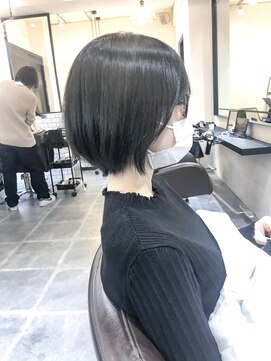 サロンドミルク 溝の口店(salon de MiLK) スタイリングが簡単なショートヘア