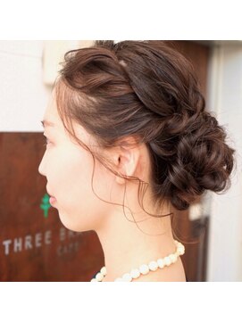 トランクヘアデザイン(TRUNK Hair Design) 【TRUNK Hair Design 西本】結婚式ヘアアレンジ
