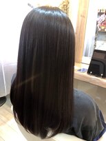 モンプルポ(momp repos) 【momp repos】ストレートロング/aujua/髪質改善トリートメント