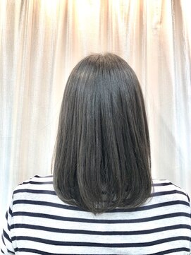 クオリス 上福岡店(QUALIS) 30代40代50代/髪質改善/黒髪/白髪染め/セミロング/ワンカール