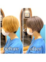 ロンド レグリーズ 立川(Lond leglise)&nbsp;【山方　直也】マッシュショート×小顔×くびれショート×耳かけ