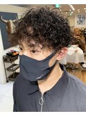 #パーマ#マッシュ男子#メンズ#スパイラル#ツイスト#古沢提案