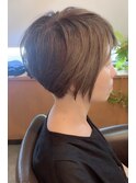 刈り上げショートボブ