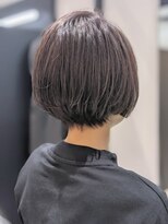 ジエクト 本店(The Ect)&nbsp;丸みショート×バイカラー×こなれヘア