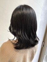 ネオリーブアオバ 高田馬場店(Neolive aoba)&nbsp;アディクシーカラーブルーブラックで作る暗髪カラー