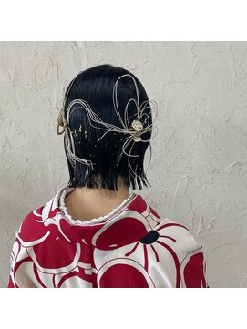 バブルス(BUBBLES) 卒業式ヘアセット