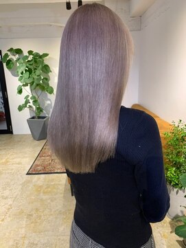 メリー オオサカ(Merly Osaka) シルクのような質感ツヤ感_くすみ柔らかブラウンカラー_