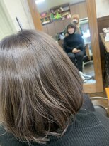 サロンドマックス(salon de max) 《salon de max》ふんわりボブ☆深みアッシュ
