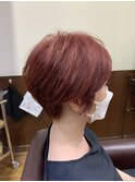 耳かけショートヘア