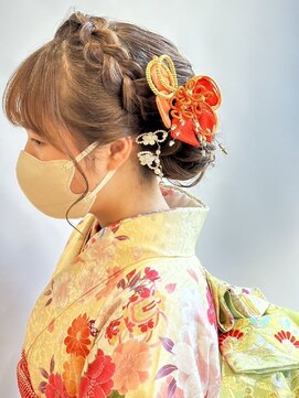 ヘア イノウエ HAIR INOUE 成人式ヘアセット