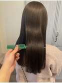 艶髪ダークグレージュ【@hair_mazda】