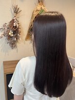 ナチュラルリーフ 仙台駅前店(Natural leaf)&nbsp;【魔法の縮毛矯正ケアルーガ】×【艶髪カラー】