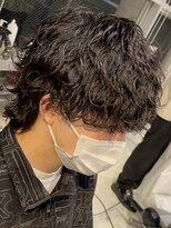 ウェイビーエフティフィフス 横浜西口(WAVEY ft.fifth) 波巻きパーマメンズマッシュウルフツイストスパイラルパーマ
