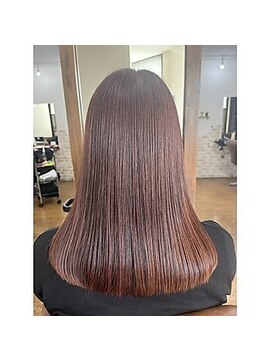 ジースリー 東神奈川店(G-THREE) 赤みのブロッサム×やわらかイルミナカラー◎30代40代50代60代