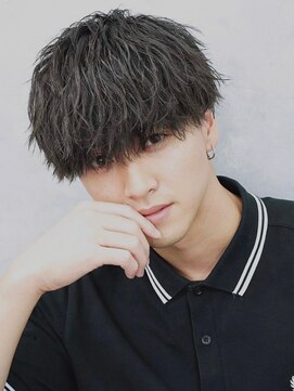 クロムトウキョウ ザ バーバー ネオン 新宿店(CHROM TOKYO the Barber ne/on) 無造作ラフショートマッシュ