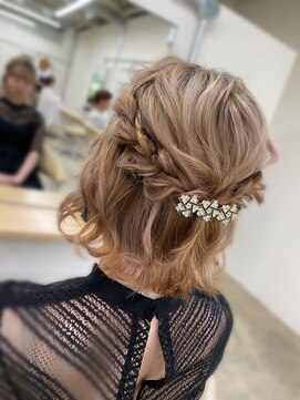 ファンド 千葉(fand) ハーフアップ/ヘアセット/ヘアアレンジ/千葉/MANAMI