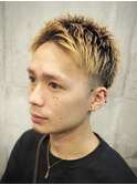 ツーブロックショート