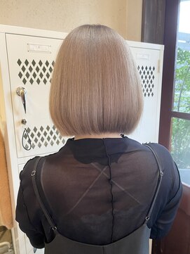 ルブランヘアギャラリー(Le blanc hair gallery) hightone beige color