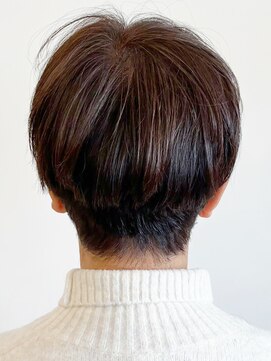 レポヘアー(Repos hair) 20代30代40代シークレットハイライトハンサムショート立体感