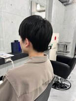 エンディアリング 東銀座(Endearing)&nbsp;東銀座/アッシュ/ブラック/カルマパーマ/ベリーショート