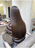 小島の髪質改善ストレート&カラー