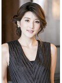 およばれヘアセット