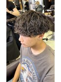 綿貫航太◎波巻きパーマ/波巻きスパイラル/メンズパーマ/学割/柏