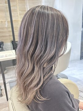 サロンドジョー(salon de joe) ケアブリーチダブルカラーインナーカラーハイトーン髪質改善