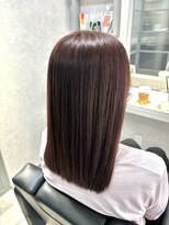 リリーヘアー(Lilly hair) 深みのあるボルドーカラー