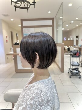アッシュ 大泉学園店(Ash) 地毛風ストレート×ショートボブ【Ash大泉学園 横山】