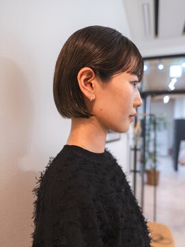 ムク(muku) 乾かすだけでまとまるボブ