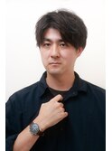 好感度抜群！ナチュラルツーブロック