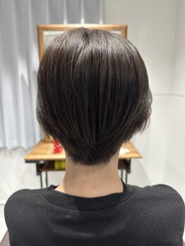 リエ(LIER)の写真/上品さを兼ね備えたショートヘアが得意◇どこから見ても綺麗なショートヘアを叶えます。