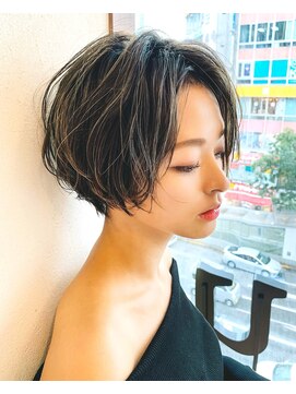 ヴェイン 渋谷(vain) ニュアンスパーマ　ショート