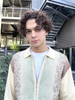 マグノリア(MAGNOLIA)&nbsp;メンズミディアムスパイラルパーマ・・YOSHIBA