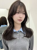 アイトーキョーエス 渋谷(AI TOKYO S)&nbsp;美髪透明感カラーブリーチなしグレージュ顔まわりレイヤー渋谷