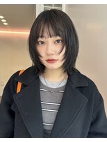 フィルムス 表参道(FILMS)&nbsp;ココアベージュ/黒髪/クラゲヘアー/オリーブグレー/ボブ/表参道