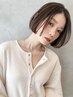 [平日限定]カット+透明感カラー+4step超音波アイロンtreatment￥22000→￥14500