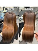 髪質改善縮毛矯正Before/After★