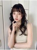 おしゃれパーマレイヤーパーマコテ巻き風パーマパーマヘア
